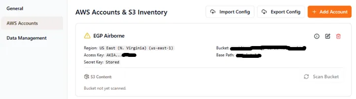 Import Config