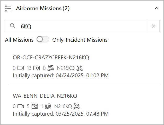 airborne mission showcase
